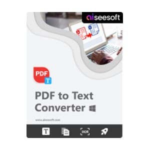 30% Off Aiseesoft PDF to Text Converter