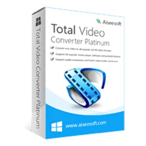 30% Off Aiseesoft Total Video Converter Platinum