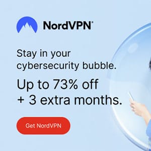 NordVPN UpTo 73% Off + 3 extra month