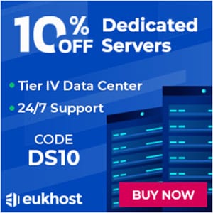 10% OFF Dedicated Servers