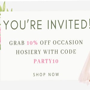 10% OFF OCCASION Tights!