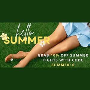 10% OFF SHINY TIGHTS!