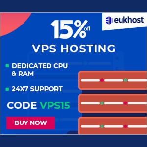 15% OFF Linux VPS Hosting