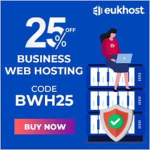 25% OFF Business Web Hosting