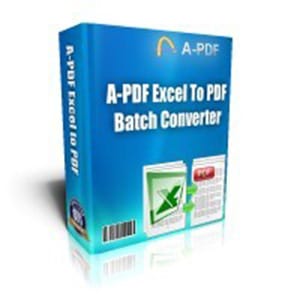5% Off A-PDF Excel to PDF