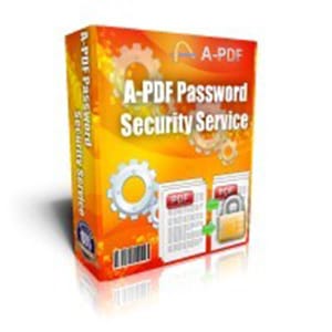 5% Off A-PDF Password Security Service