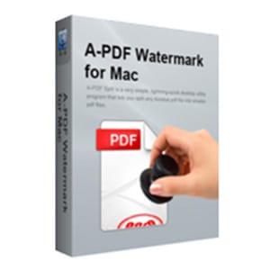 5% Off A-PDF Watermark for Mac