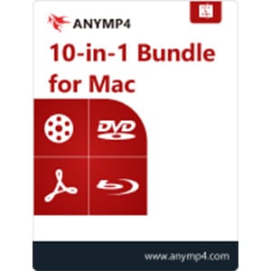 30% Off AnyMP4 10-in-1 Bundle for Mac Coupon