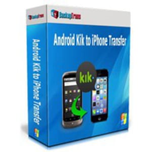 Save 20% Off Backuptrans Android Kik to iPhone Transfer for Mac (Family Edition)