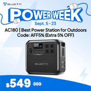 Bluetti US!power week up to 42% off!