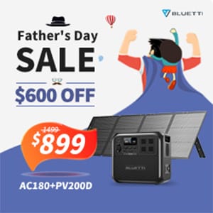 Enjoy $600 off!AC180+PV200D down to $899!
