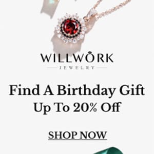 Find a birthday gift up to 20% OFF