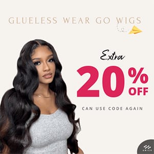 Glueless Wear Go Wigs? Get An Extra 20% Off Without Code