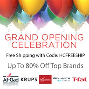 Save up to 80% on All-Clad, KRUPS, Lagostina, Rowenta, and T-fal