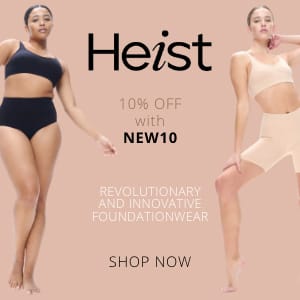 New Bodywear by Heist! Get 10% OFF Shapewear with code