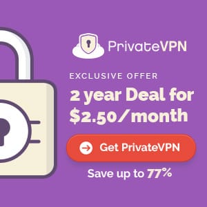 Save up to 77% PrivateVPN