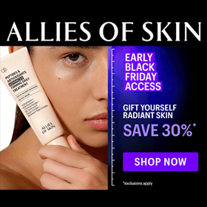 Shop Early: 30% Off Skincare [Allies]