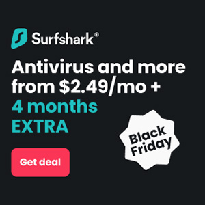 Surfshark Antivirus Black Friday 2024