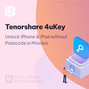 10% off coupon code: Tenorshare 4uKey, iPhone passcode unlocker