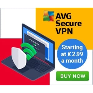 [UK] AVG Secure VPN – Starting at £2.99 a month