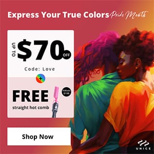 UNice Pride Month Sale: Up To $70 Off!