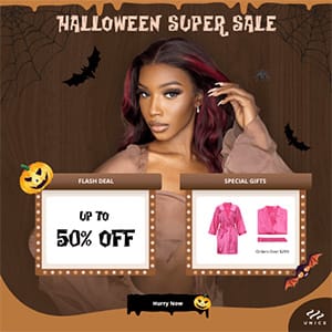 Unice Up To 50% Off, Happy Halloween Day!