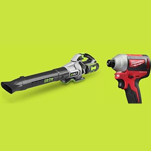 Up to 60% off power equipment