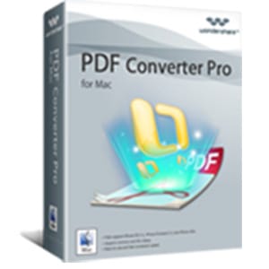 20% Off Wondershare PDF Converter Pro for Mac