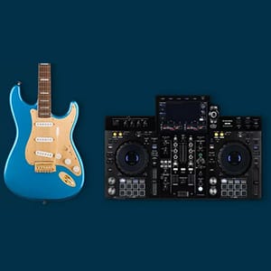Up to 40% off musical instruments