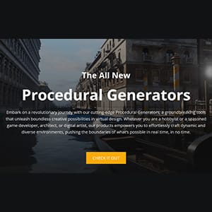 10% Off Procedural City Generator Company Coupon